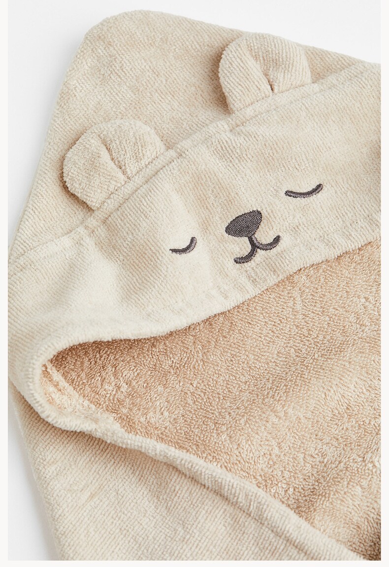 Полотенце hm home春季新生儿连帽毛巾家居用品连帽浴巾0946625 H&M