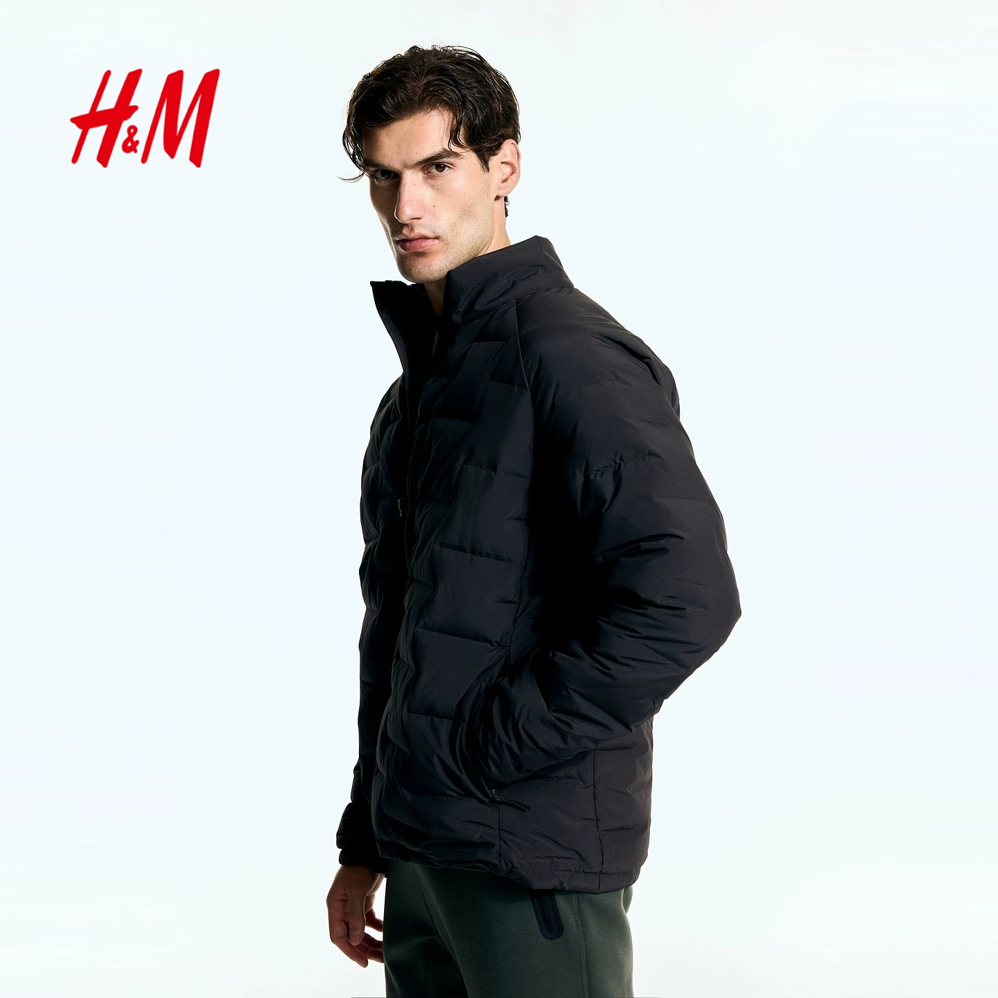 HM summer men's regular fit warm jacket 1283829