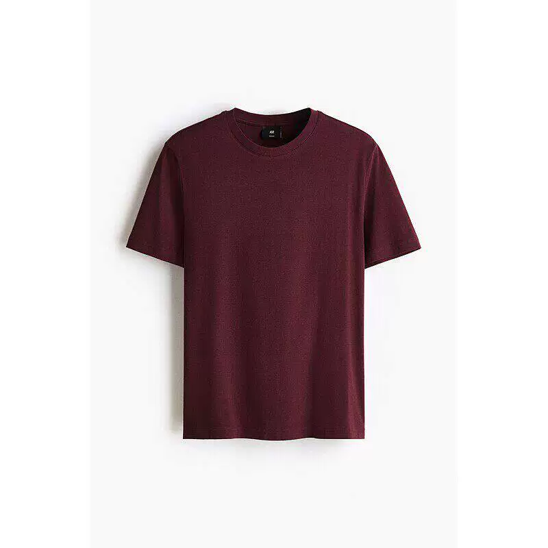 H&M Спорт осень дышащая футболка с круглым воротом, с коротким рукавом