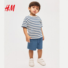 Джинсы детские hm夏季童装男婴牛仔短裤1294286 H&M