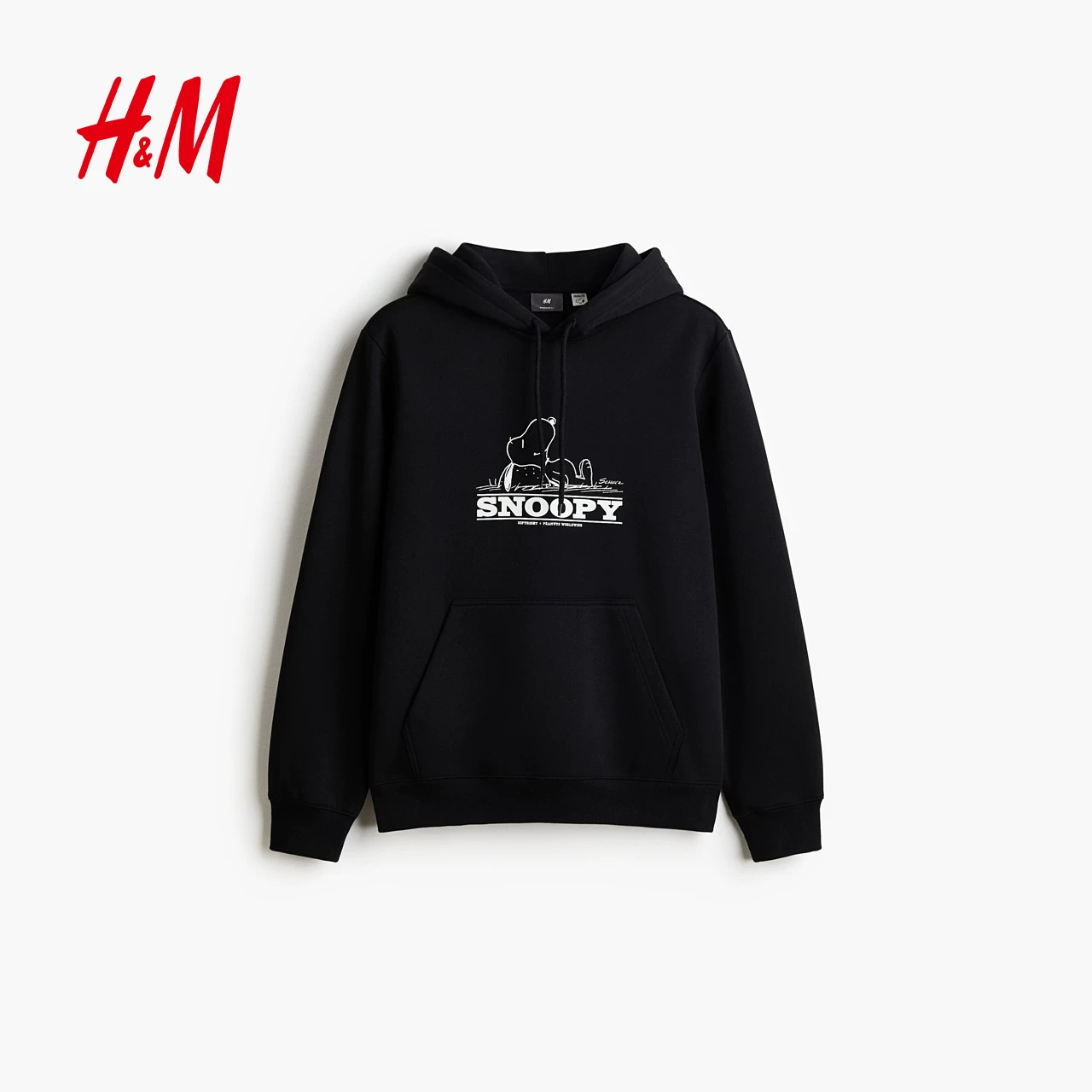 «[Snoopy] Мужской толстовка HM весна с принтом, стандартный крой, худи 0846933»
