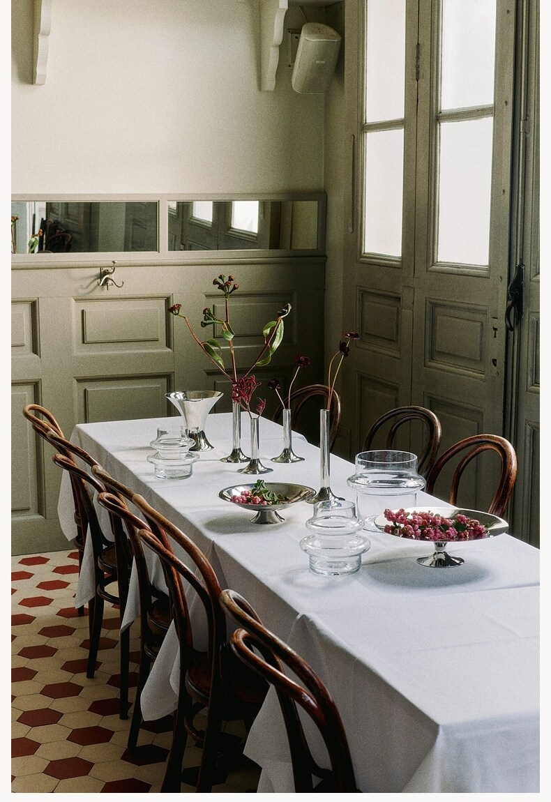 Декоративная чаша hm home2026春季新款有脚不锈钢碗1307114 H&M