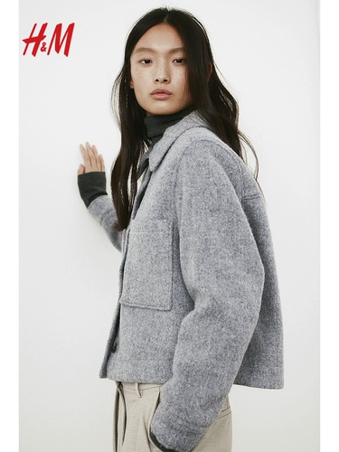 Модная элегантная комфортная рубашка, куртка, осенняя