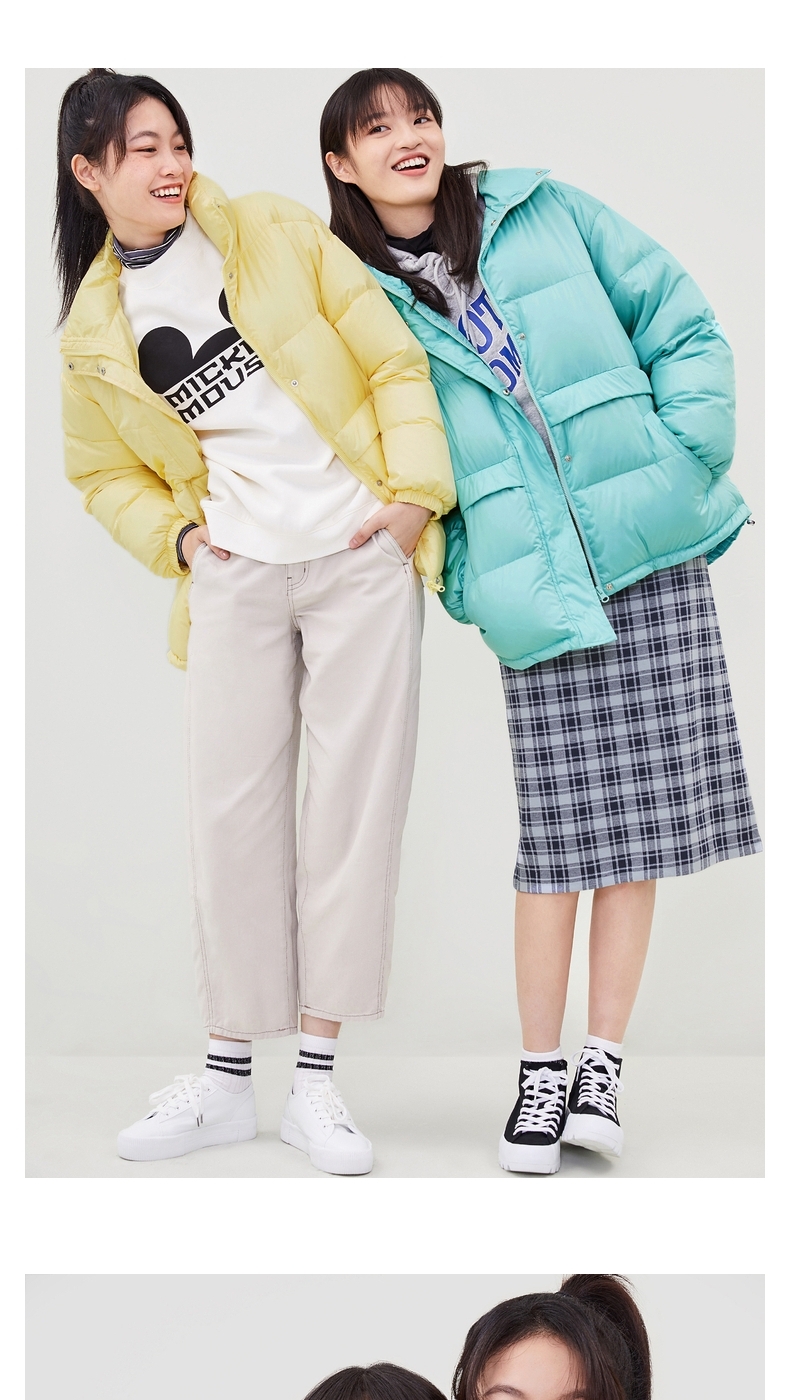 H&M DIVIDED 女子大廓形羽绒服 图6