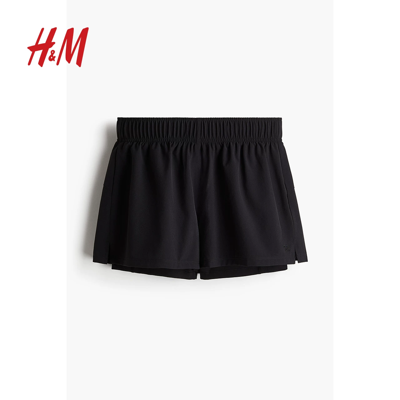 【H&M MOVE DryMove™】Летние женские шорты для бега с двойным слоем 1257849