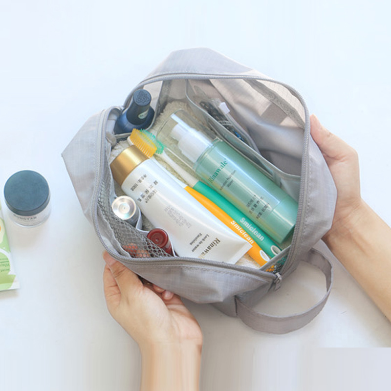 Large capacity travel toiletry bag Waterproof ladies grooming bag Toiletries storage bag Cosmetic bag Toiletry bag set