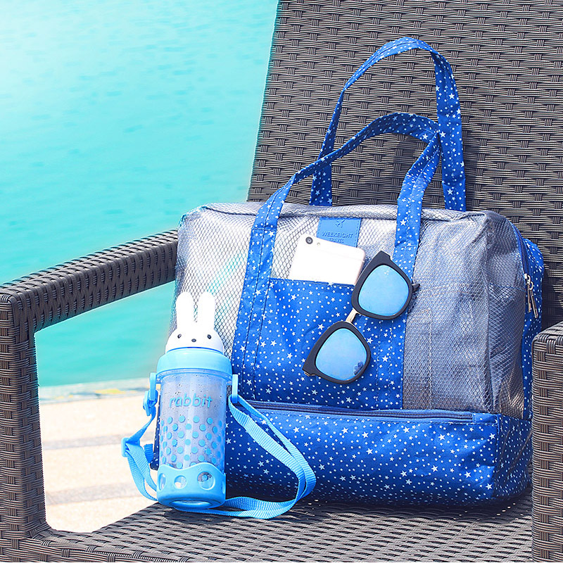 Travel for men and women travelling on travel for portable storage bag large capacity dry and wet double-purpose makeup washing and finishing bag swimming bag 