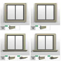 New foam ceramic window cover decorative components EPS decorative lines manufacturer professional customization direct sales nationwide delivery