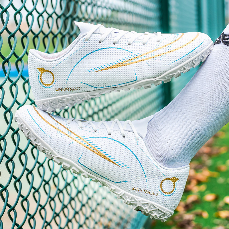 Official Football Shoes Adult Male Little Li Zi Assassin 14 5 times Top TF Broken Nails Striker Goalkeeper Low Help-Taobao