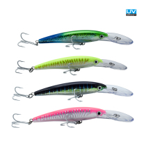 Rapala Leberle XRMAG40 97 gr dives 12 m deep sea drag fishing tuna horse shark mino bait