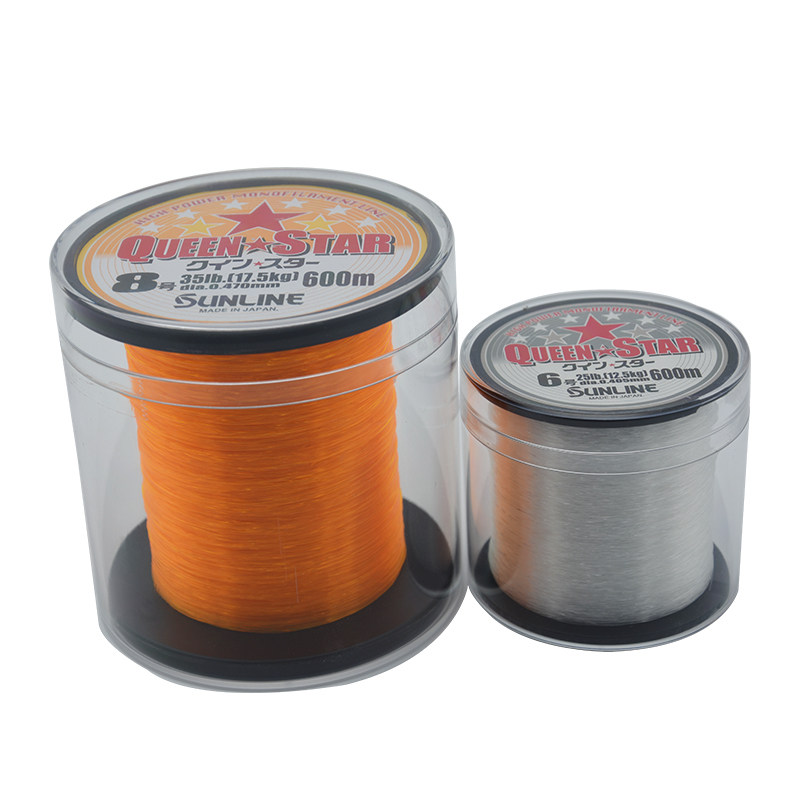 Japan SUNLINE Sangase Queen Star Nylon Wire Sea Rod Line Big Things Sea Fishing Fish Line Bucket Line 600 m
