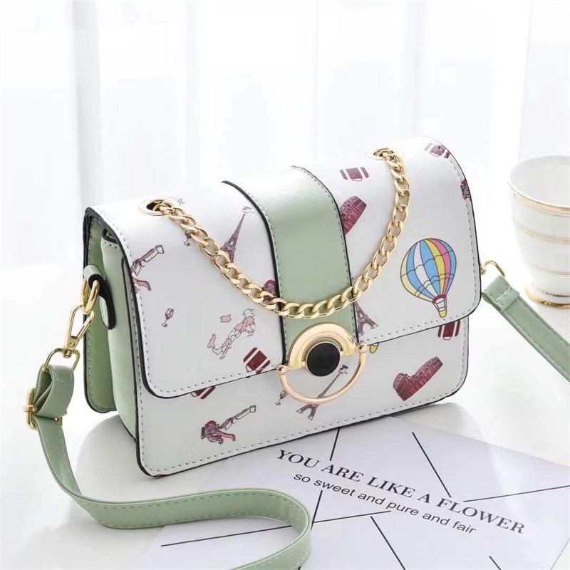 France ITCFASHONK~Bag Girl 2023 New Messenger Bag Versatile Shoulder Bag for Girlfriend Casual Women's Bag