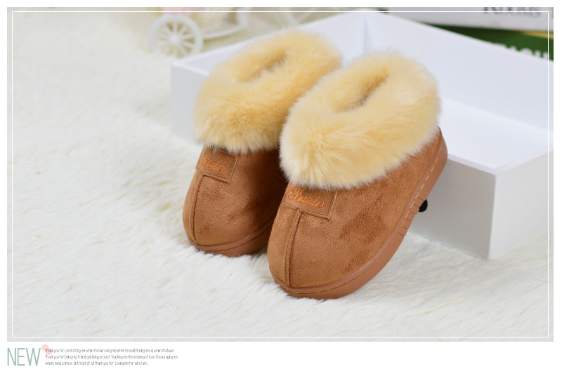 Pantoufles enfants en EVA pour hiver - semelle EVA - Ref 1003837 Image 13