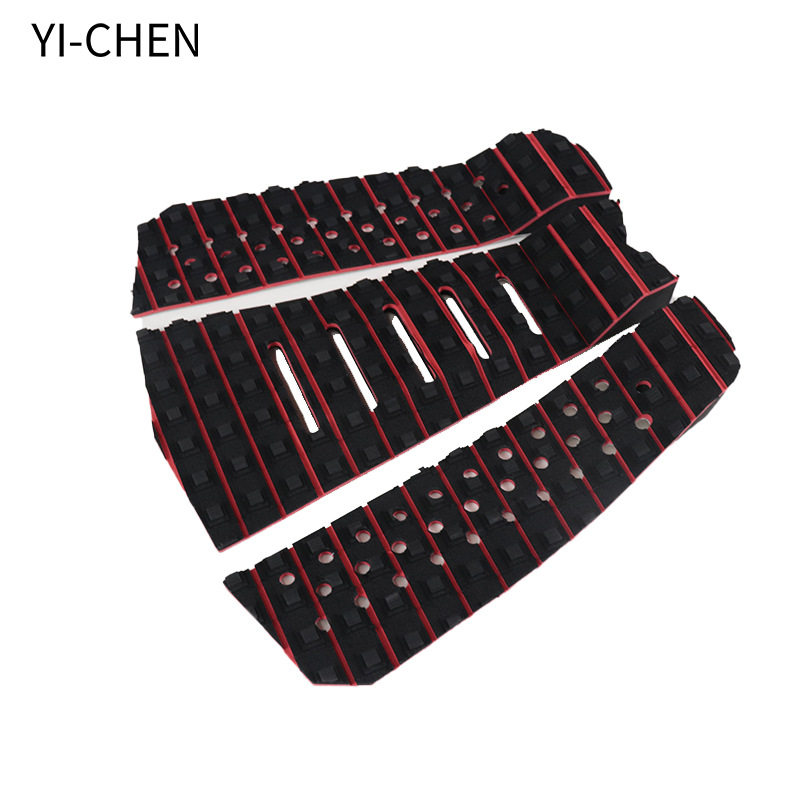 Short plate slip cushion surfboard tail cushion EVA with back glue Adhesive Protective Rear Footbed Customizable Foam Accessories