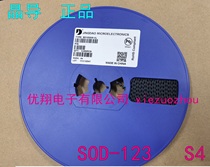 Crystal guided micro S4 patch diode 1N5819W SOD-123 package SD103AW 3 thousand disk = 54 yuan