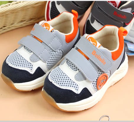 Autumn 2-4 years old Bella Le children's shoes boys and girls non-slip toddler shoes mesh casual children's shoes 3796