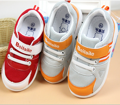 Autumn 1-3 years old Bellaile children's shoes boys and girls non-slip toddler shoes mesh casual children's shoes 2860