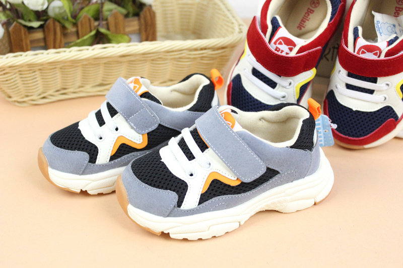 Autumn 2-4 years old Bellaile children's shoes boys and girls non-slip soft casual sports shoes children's shoes 3792