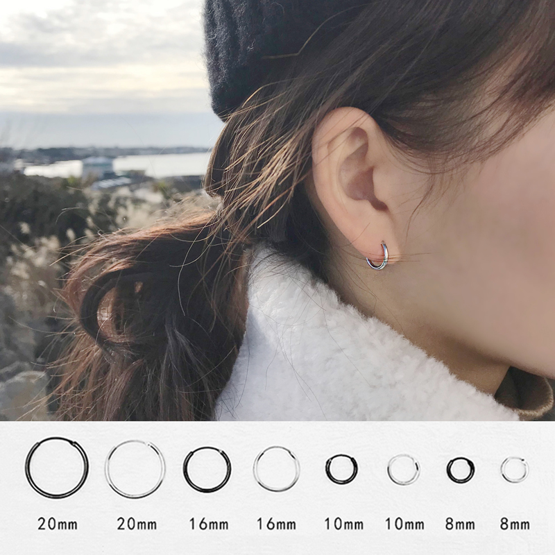 Accessories Silver Accessories Minimalist Cirque Cirque Rings Earrings Earrings Earrings Earrings Woman Pure Silver Earrings Female Pure Silver Earrings Accessories