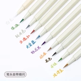 Новая любовь Crystal Drops Color Pen Metal Crystal Drops Diy Материал Mahjong Top Color тонкий ручка с ручкой