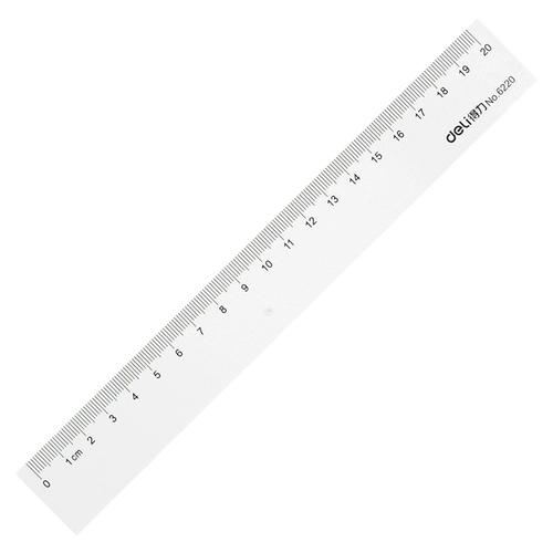 Канцелярские товары Deli 6220 Пластиковая линейка 20 см/30 см/40 см, универсальный инструмент для рисования канцелярских товаров для студентов
