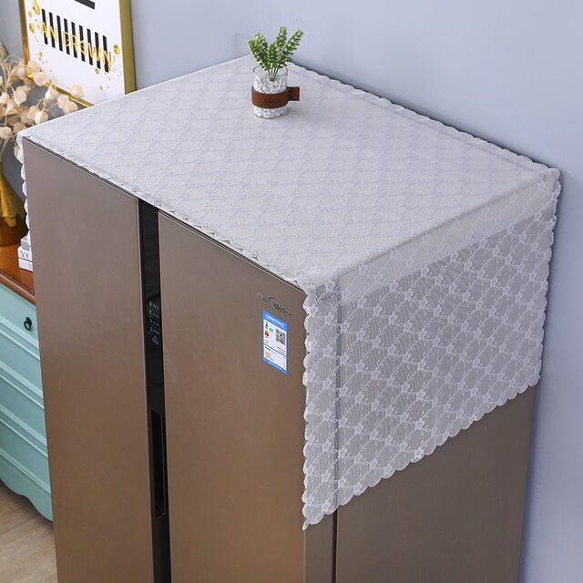Suitable for Casarte High-End Refrigerators, Lace Dustproof Cover with Top Heat Dissipation, Light Luxury High-End 2026 New Retro Style
