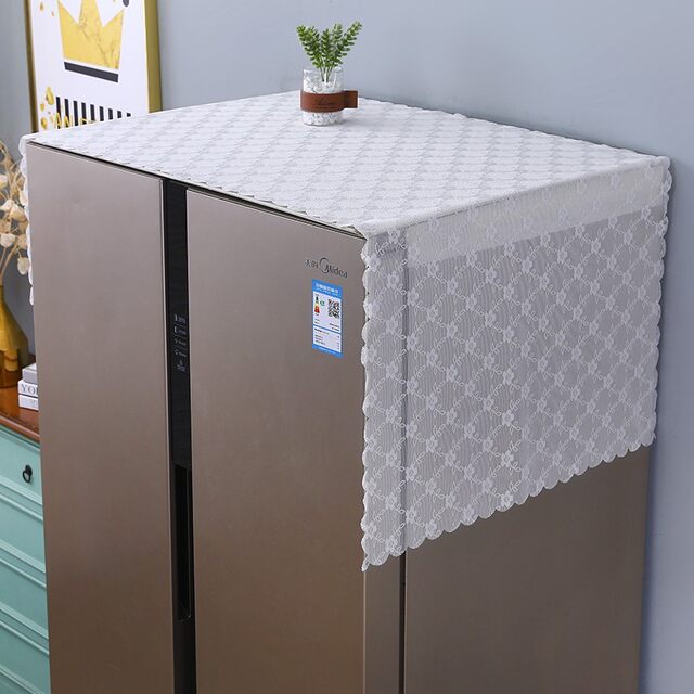 Suitable for Casarte High-End Refrigerators, Lace Dustproof Cover with Top Heat Dissipation, Light Luxury High-End 2026 New Retro Style
