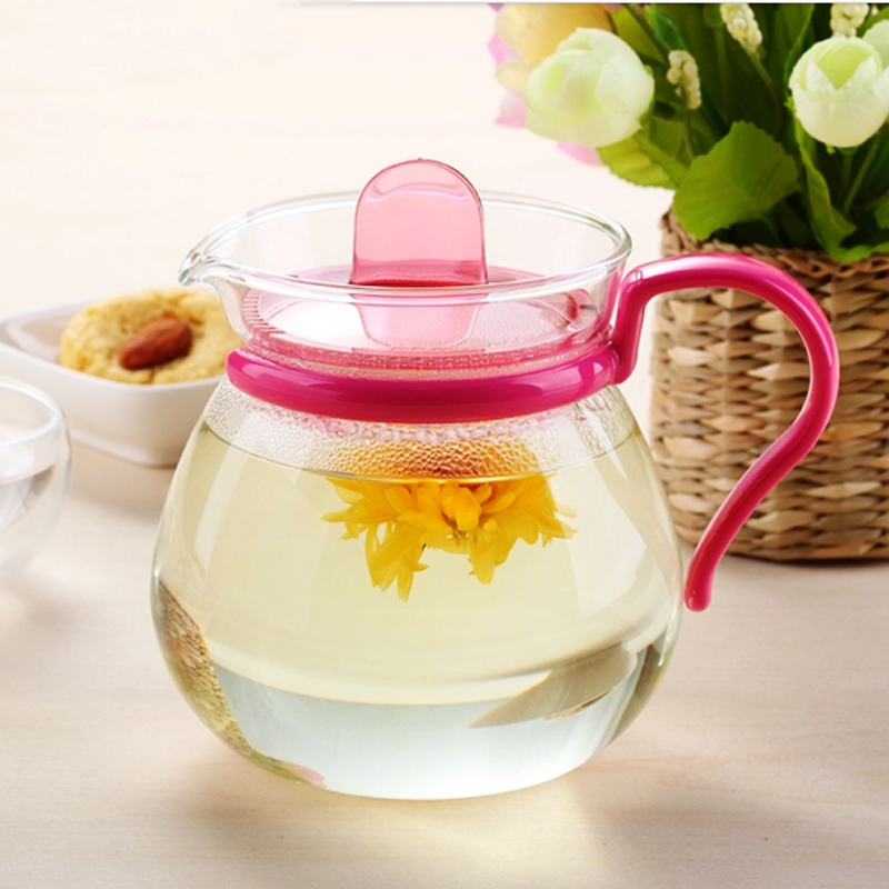 Japan iwaki Yiwanjia original imported heat-resistant glass teapot Japanese-style creative teapot glass tea set