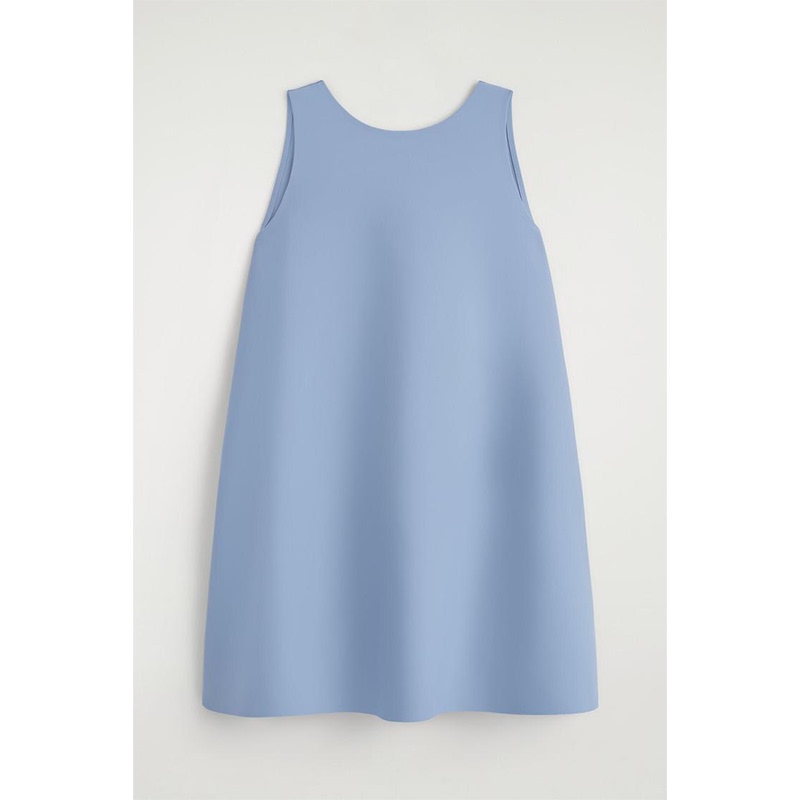 Original~Cs Women's Casual A-Line Mini Dress Blue 2026 Autumn New Product 1361912003