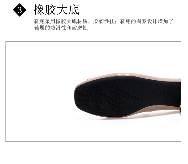 C8407 1520K GIÀY DA NỮ JIARELA MŨI TRÒN MÙA HÈ GIÀY DÉP NỮ DA BÒ G04 SẢN PHẨM MỚI