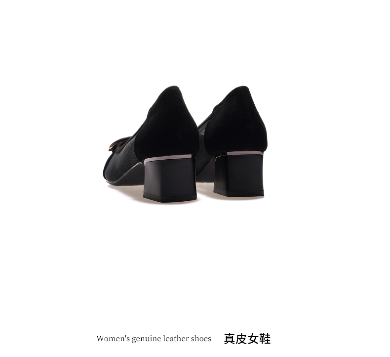 C8385 1520K GIÀY CAO GÓT NỮ JIARELA LƯỚI MỎNG GÓT VUÔNG MÙA HÈ GIÀY DÉP NỮ DA BÒ G04 SẢN PHẨM MỚI