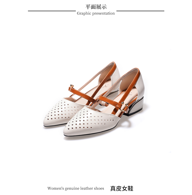C8360 1620K GIÀY DÉP SANDAL NỮ JIARELA MŨI NHỌN ĐẾ MỀM MÙA HÈ TRUNG NIÊN GIÀY DÉP NỮ DA BÒ G05 SẢN PHẨM MỚI