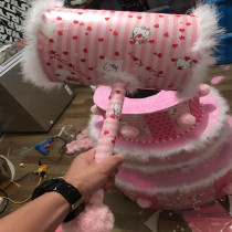 Electric Birthday Cake Machine Color Paper Machine Paper Blowing Machine Rainbow Machine Flame Retardant Shredded Paper Sheet Sealing Paper Sequin Bar Atmosphere