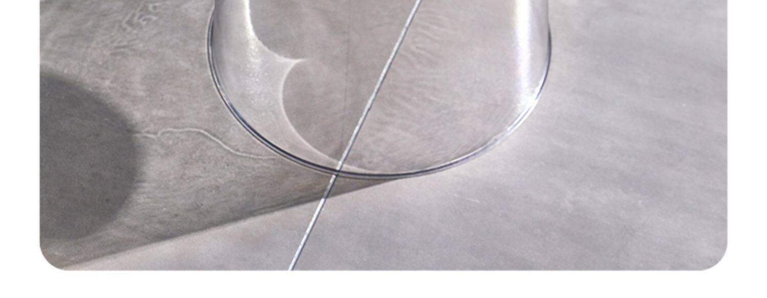 Урна 轻奢透明垃圾桶厕所卫生间家用卧室客厅厨房厕纸篓小号大容量商用