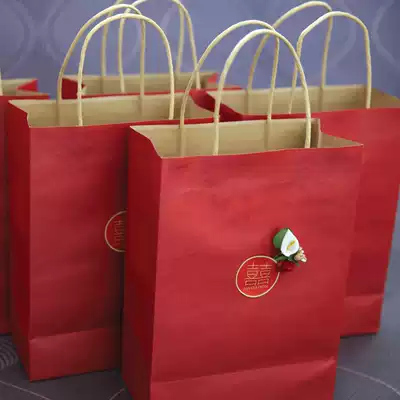 2021 wedding candy bag wedding candy box back Gift Bag tote bag gift bag bag Chinese happy bag