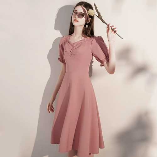 Розовое вечернее платье, юбка, премиум класс, подходит для подростков