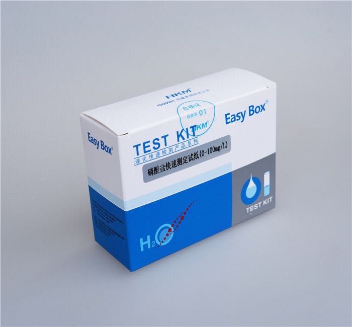 广东环凯磷酸盐快速检测试纸0-100mg/L， 100次/盒可开票