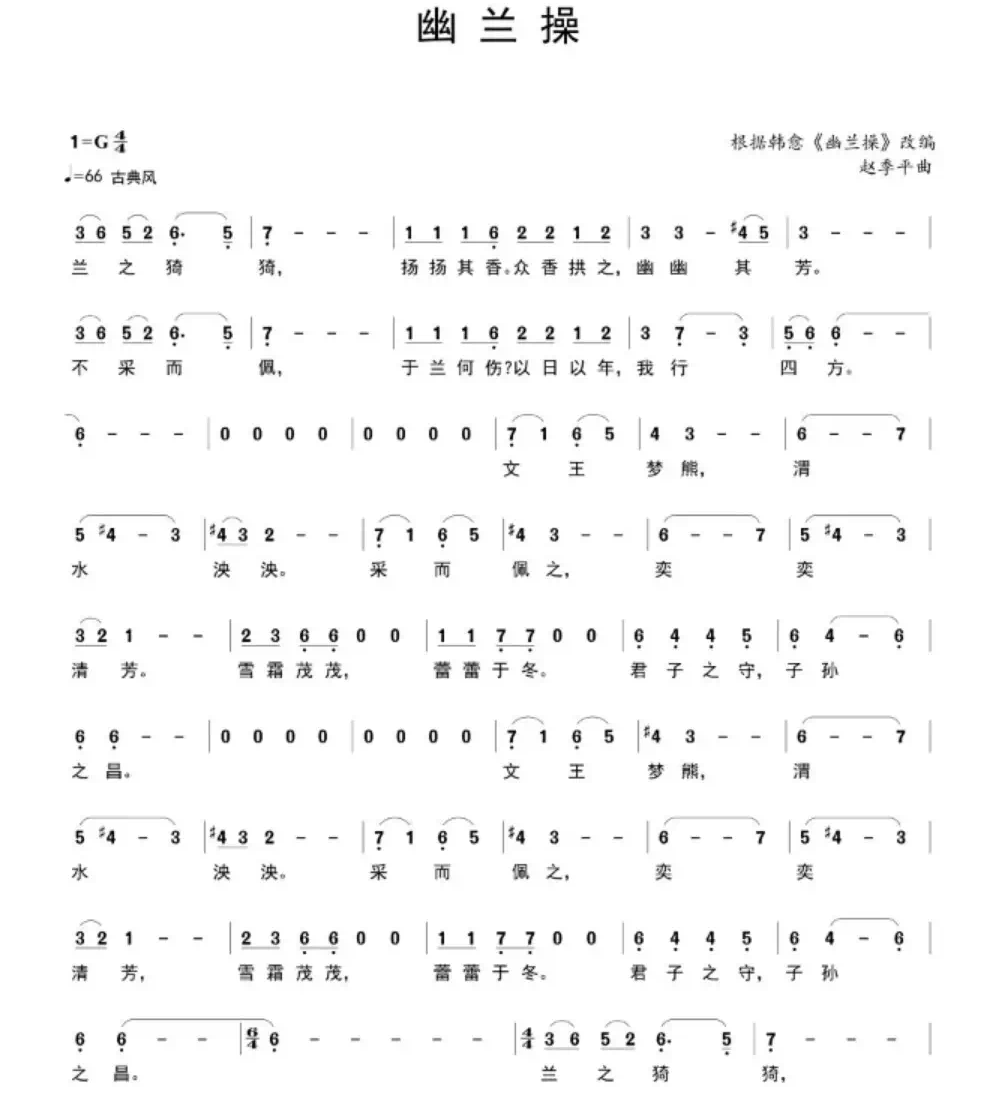 Orchid Exercise Simple notation HD can be shifted to any key