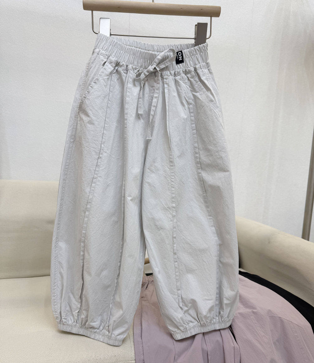 2025 Kids Summer Cotton Bloomers - Lightweight Casual Nine-Point Pants O1CN01vznRGm2ILGBLF4W0n !!368099269