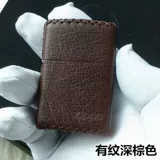 Кожаная зажигалка ручной работы, защитный чехол, из натуральной кожи