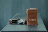 Зажигалка, защитный чехол, кожаная защитная сумка, США, защита при падении, из натуральной кожи