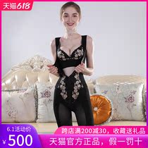  Antinia body manager female body shaping mold beauty body clothing abdomen and hips Zhen love three-piece set