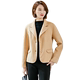 Temperament wool double-sided woolen short coat women 2022 autumn and winter professional lapel woolen coat women's short waist slimming