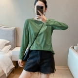 Весенний осенний белый лонгслив, хлопковый пиджак классического кроя, 2023 года, оверсайз