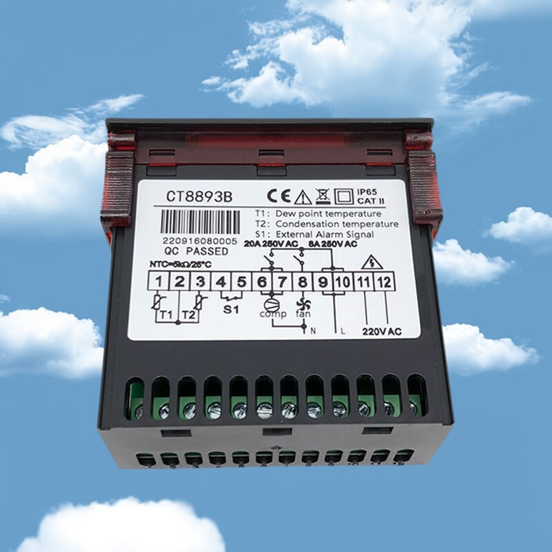 Cold Dryer Temperature Controller Ct8893B Cold Coal Machine Thermostat Ct8893Hl Condensation Dew Point Sensor