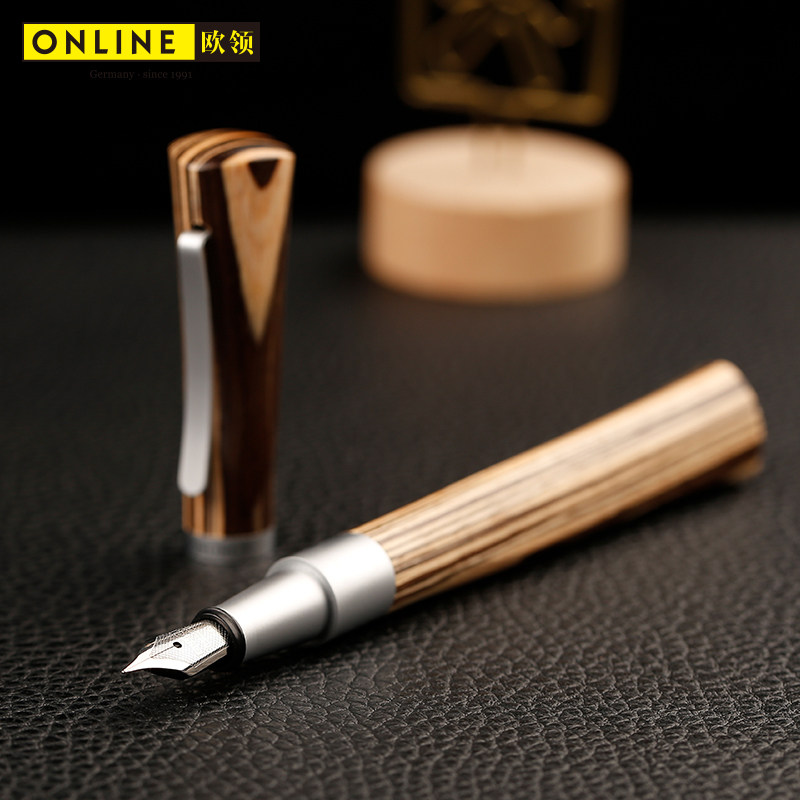 ONLINE Eurocollar Germany Newood Business Office Pens Log Calligraphy Practicing Words Adults Pen Gift Boxes SIGNED OFFICE DELIVERY GIFT INK PEN ENGLISH FLORAS WRITING PEN GIFT BOX