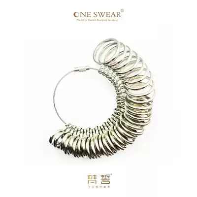 Vanke ONESWEAR COUNTER STANDARD ring Hand SIZE MEASURING ring Finger SIZE testing tool Number ring