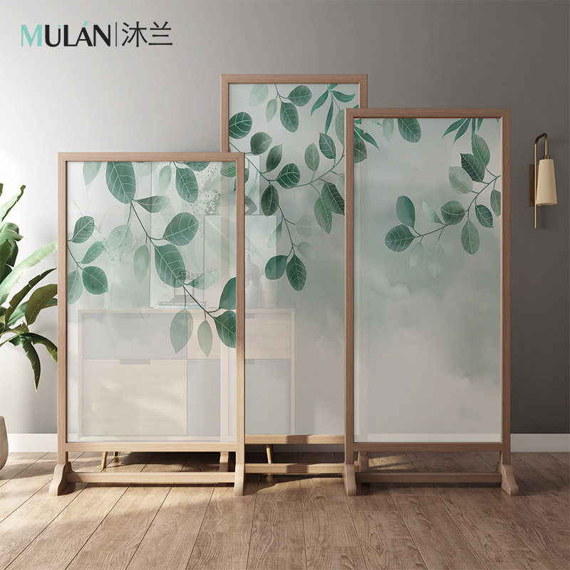 Nordic Screen Partition Living Room Entrance Into The House Xuan Guan Minimis Modern Solid Wood Cloth Art Small Family Bedroom Shelter Home For Home Use