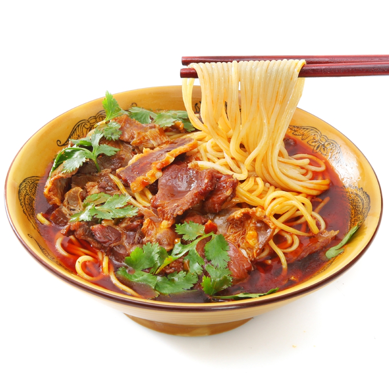 Beef Noodle feeding bag Henan Nanyang breakfast snack Xiangyang Tofu noodles Instant Food Convenience of Alkaline Noodle Bull Noodle