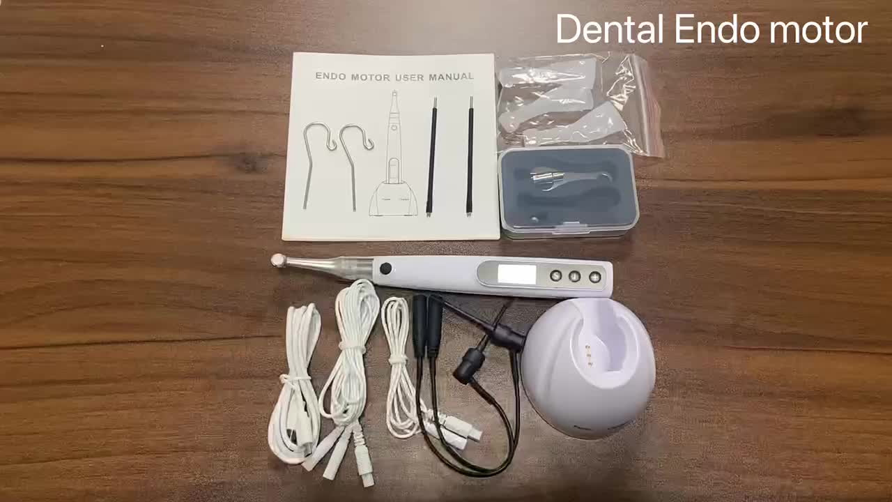 New Endo Motor With Apex Locator 161 Contra Angle With Files Holders